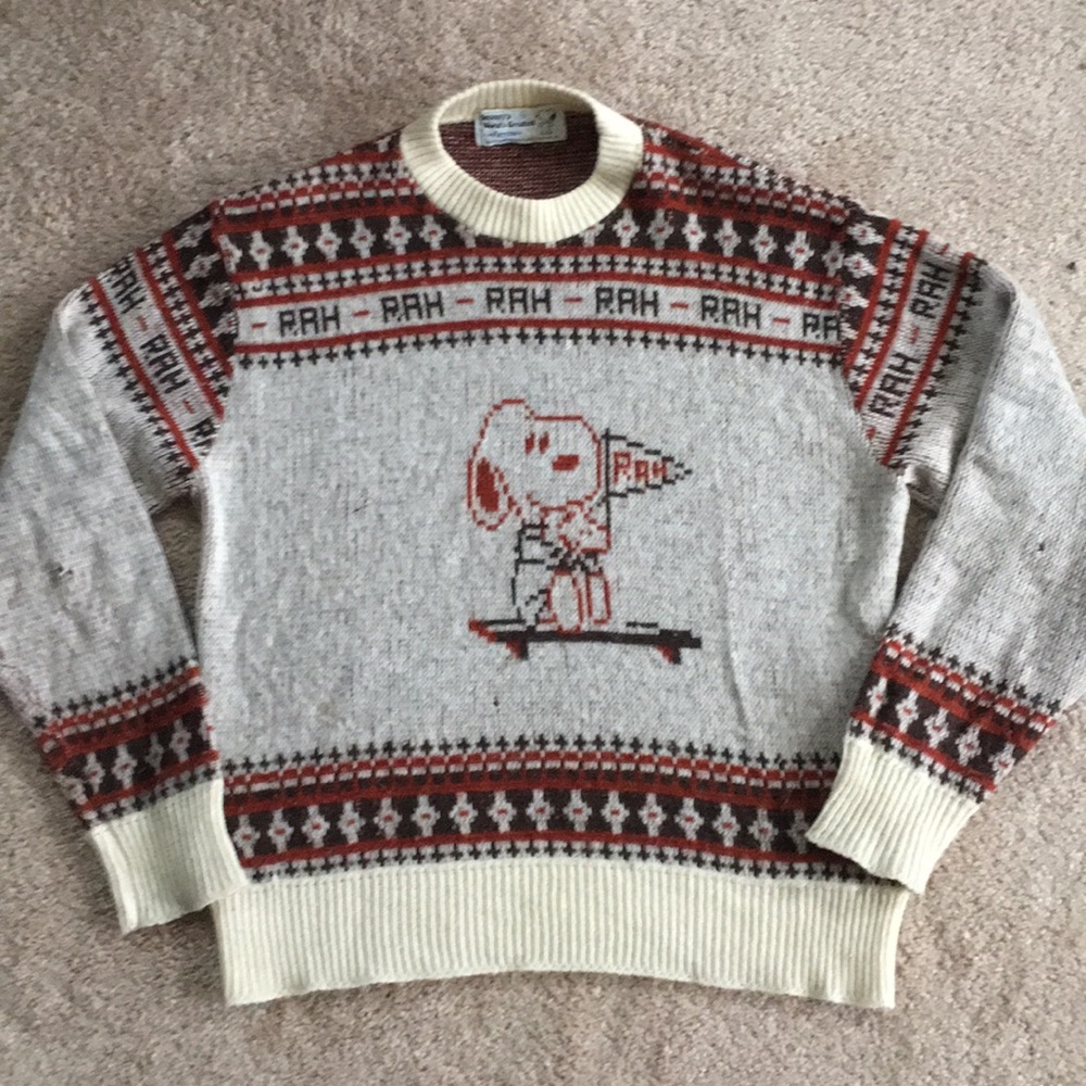 Snoopy Vintage 1958 Knitted Sweater